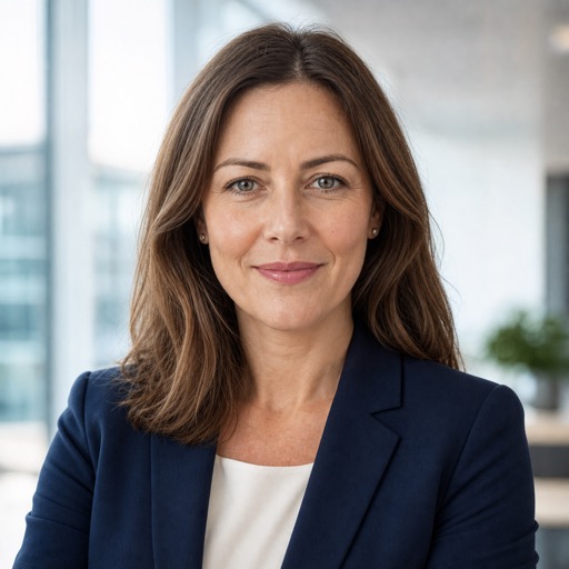 Portrait of Elinor Hartley, lead editor at Investornet